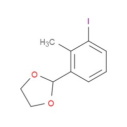 Aobchem&nbsp;2-(3-Iodo-2-methylphenyl)-1 3-dioxolane | ≥95% | CAS 2221811-99-8 | C10H11IO2 | 250mg