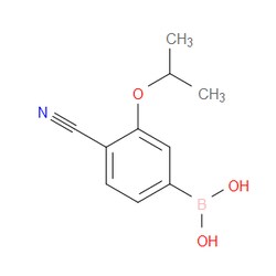 Aobchem&nbsp;4-Cyano-3-isopropoxyphenylboronic acid | ≥95% | CAS 2096339-85-2 | C10H12BNO3 | 250mg