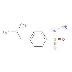 Aobchem&nbsp;4-(2-Methylpropyl)benzenesulfonic acid hydrazide | 95% | CAS 588676-15-7 | C10H16N2O2S | 1g