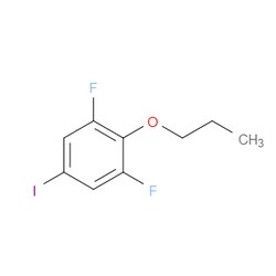 Aobchem&nbsp;1 3-Difluoro-5-iodo-2-propoxybenzene | ≥95% | CAS 1826110-26-2 | C9H9F2IO | 250mg