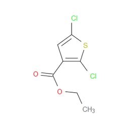 Aobchem&nbsp;Ethyl 2 5-dichlorothiophene-3-carboxylate | ≥95% | CAS 130562-95-7 | C7H6Cl2O2S | 500mg