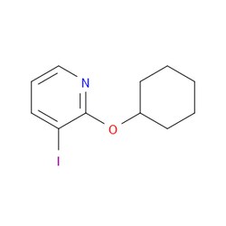 Aobchem&nbsp;2-(Cyclohexyloxy)-3-iodopyridine | ≥95% | CAS 902837-46-1 | C11H14INO | 500mg
