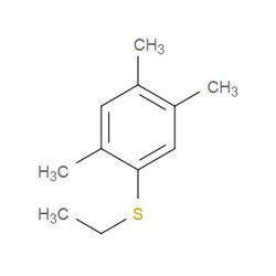 Aobchem&nbsp;1-(Ethylthio)-2 4 5-trimethylbenzene | ≥95% | CAS 1314911-82-4 | C11H16S | 250mg