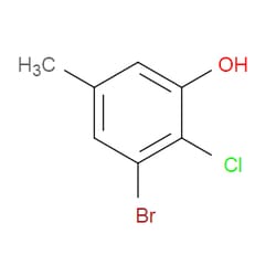 Aobchem&nbsp;3-Bromo-2-chloro-5-methylphenol | ≥95% | CAS 2092623-34-0 | C7H6BrClO | 1g
