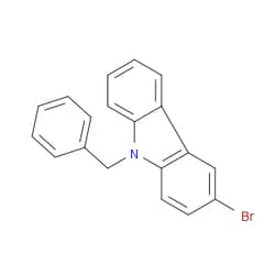 Aobchem&nbsp;9-Benzyl-3-bromo-9H-carbazole | ≥97% | CAS 339576-55-5 | C19H14BrN | 1g