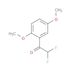 Aobchem&nbsp;1-(2 5-Dimethoxyphenyl)-2 2-difluoroethanone | ≥95% | CAS 1335113-25-1 | C10H10F2O3 | 5g