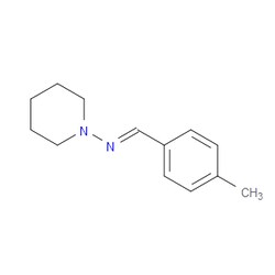 Aobchem&nbsp;(E)-N-(4-methylbenzylidene)piperidin-1-amine | ≥97% | CAS 342007-25-4 | C13H18N2 | 1g