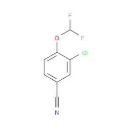Aobchem&nbsp;3-Chloro-4-(difluoromethoxy)benzonitrile | ≥95% | CAS 1247836-44-7 | C8H4ClF2NO | 5g