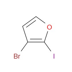 Aobchem&nbsp;3-Bromo-2-iodofuran | ≥97% | CAS 72167-52-3 | C4H2BrIO | 250mg