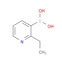 Aobchem&nbsp;2-Ethyl-3-pyridinylboronic acid | ≥95% | CAS 1310384-02-1 | C7H10BNO2 | 250mg