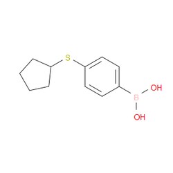 Aobchem&nbsp;4-(Cyclopentylsulfanyl)phenylboronic acid | ≥95% | CAS 1107580-37-9 | C11H15BO2S | 1g