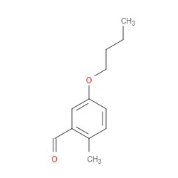 Aobchem&nbsp;5-Butoxy-2-methylbenzaldehyde | ≥97% | CAS 2624417-37-2 | C12H16O2 | 250mg