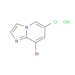 Aobchem&nbsp;8-Bromo-6-chloroimidazo[1 2-a]pyridine hydrochloride | ≥97% | CAS 957120-39-7 | C7H5BrCl2N2 | 1g
