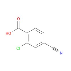 Aobchem&nbsp;2-Chloro-4-cyanobenzoic acid | ≥95% | CAS 117738-77-9 | C8H4ClNO2 | 1g