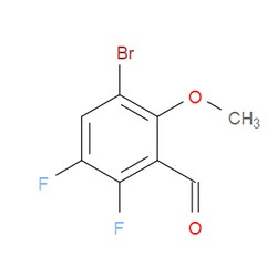 Aobchem&nbsp;3-Bromo-5 6-difluoro-2-methoxybenzaldehyde | ≥95% | CAS 1782614-60-1 | C8H5BrF2O2 | 1g