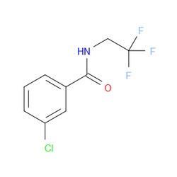 Aobchem&nbsp;Benzamide  3-chloro-N-(2 2 2-trifluoroethyl)- | ≥95% | CAS 26819-13-6 | C9H7ClF3NO | 250mg