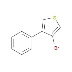 Aobchem&nbsp;3-Bromo-4-phenylthiophene | ≥97% | CAS 23062-41-1 | C10H7BrS | 5g