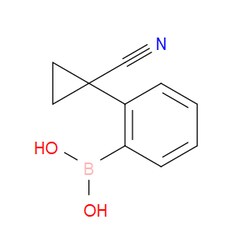 Aobchem&nbsp;2-(1-Cyanocyclopropyl)phenylboronic acid | ≥95% | CAS 2096339-75-0 | C10H10BNO2 | 500mg