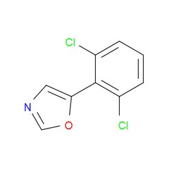 Aobchem&nbsp;5-(2 6-Dichlorophenyl)oxazole | ≥95% | CAS 175211-71-9 | C9H5Cl2NO | 1g