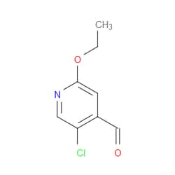 Aobchem&nbsp;5-Chloro-2-ethoxy-pyridine-4-carbaldehyde | ≥97% | CAS 2056110-42-8 | C8H8ClNO2 | 500mg
