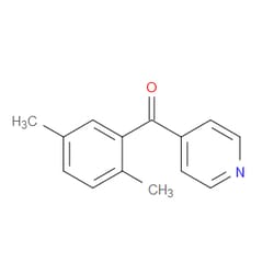 Aobchem&nbsp;(2 5-Dimethylphenyl)-4-pyridinylmethanone | ≥95% | CAS 776998-40-4 | C14H13NO | 250mg