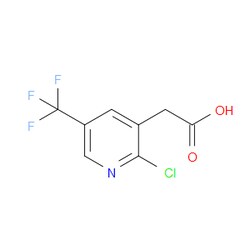 Aobchem&nbsp;2-(2-Chloro-5-(trifluoromethyl)pyridin-3-yl)acetic acid | ≥97% | CAS 1227596-13-5 | C8H5ClF3NO2 | 500mg