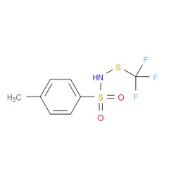 Aobchem&nbsp;4-Methyl-N-[(trifluoromethyl)thio]benzenesulfonamide | ≥95% | CAS 1045822-03-4 | C8H8F3NO2S2 | 5g