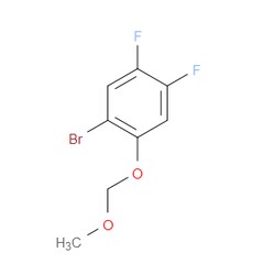 Aobchem&nbsp;1-Bromo-4 5-difluoro-2-(methoxymethoxy)benzene | ≥95% | CAS 2238818-94-3 | C8H7BrF2O2 | 5g