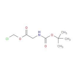 Aobchem&nbsp;N-[(1 1-Dimethylethoxy)carbonyl]glycine chloromethyl ester | ≥95% | CAS 34573-36-9 | C8H14ClNO4 | 250mg