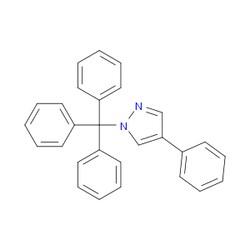 Aobchem&nbsp;4-Phenyl-1-(triphenylmethyl)-1H-pyrazole | ≥95% | CAS 919802-97-4 | C28H22N2 | 500mg