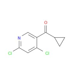 Aobchem&nbsp;Methanone  cyclopropyl(4 6-dichloro-3-pyridinyl)- | ≥95% | CAS 1863098-74-1 | C9H7Cl2NO | 5g