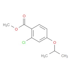 Aobchem&nbsp;2-Chloro-4-isopropoxybenzoic acid methyl ester | ≥95% | CAS 1192829-82-5 | C11H13ClO3 | 500mg