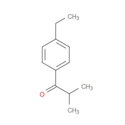 Aobchem&nbsp;1-(4-Ethylphenyl)-2-methyl-1-propanone | ≥95% | CAS 68857-86-3 | C12H16O | 500mg