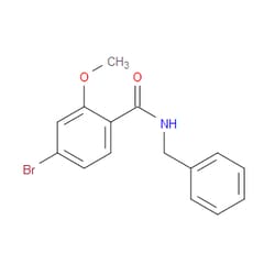 Aobchem&nbsp;N-Benzyl-4-bromo-2-methoxybenzamide | ≥95% | CAS 330793-41-4 | C15H14BrNO2 | 1g