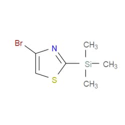 Aobchem&nbsp;4-Bromo-2-trimethylsilanylthiazole | ≥80% | CAS 108306-53-2 | C6H10BrNSSi | 250mg