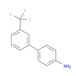 Aobchem&nbsp;3 -(Trifluoromethyl)[1 1 -biphenyl]-4-amine | ≥95% | CAS 397-28-4 | C13H10F3N | 5g