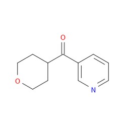 Aobchem&nbsp;3-Pyridinyl(tetrahydro-2H-pyran-4-yl)methanone | ≥95% | CAS 410083-27-1 | C11H13NO2 | 500mg