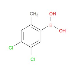 Aobchem&nbsp;4 5-Dichloro-2-methylphenylboronic acid | ≥97% | CAS 1612184-33-4 | C7H7BCl2O2 | 250mg
