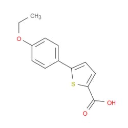 Aobchem&nbsp;5-(4-Ethoxyphenyl)-2-thiophenecarboxylic acid | ≥97% | CAS 952959-59-0 | C13H12O3S | 1g