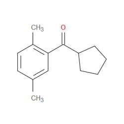 Aobchem&nbsp;Cyclopentyl(2 5-dimethylphenyl)methanone | ≥95% | CAS 27586-77-2 | C14H18O | 1g