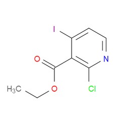 Aobchem&nbsp;Ethyl 2-chloro-4-iodopyridine-3-carboxylate | ≥97% | CAS 219727-21-6 | C8H7ClINO2 | 500mg