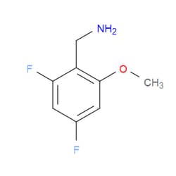 Aobchem&nbsp;(2 4-Difluoro-6-methoxyphenyl)methanamine | ≥97% | CAS 1781591-31-8 | C8H9F2NO | 250mg