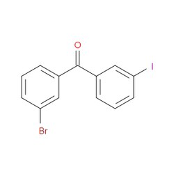 Aobchem&nbsp;Methanone  (3-bromophenyl)(3-iodophenyl)- | ≥95% | CAS 890098-12-1 | C13H8BrIO | 1g