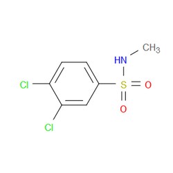 Aobchem&nbsp;3 4-Dichloro-N-methylbenzenesulfonamide | ≥95% | CAS 5836-54-4 | C7H7Cl2NO2S | 500mg