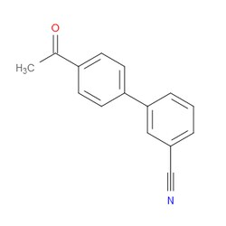 Aobchem&nbsp;4 -Acetyl[1 1 -biphenyl]-3-carbonitrile | ≥97% | CAS 253678-90-9 | C15H11NO | 1g