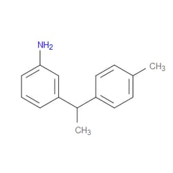 Aobchem&nbsp;3-(1-(P-tolyl)ethyl)aniline | ≥95% | CAS 1190968-84-3 | C15H17N | 1g