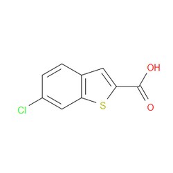 Aobchem&nbsp;6-Chlorobenzo[b]thiophene-2-carboxylic acid | ≥95% | CAS 26018-73-5 | C9H5ClO2S | 1g