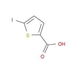 Aobchem&nbsp;5-Iodothiophene-2-carboxylic acid | ≥95% | CAS 60166-85-0 | C5H3IO2S | 500mg
