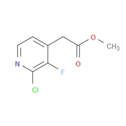 Aobchem&nbsp;Methyl 2-(2-chloro-3-fluoropyridin-4-yl)acetate | ≥95% | CAS 1807209-86-4 | C8H7ClFNO2 | 250mg