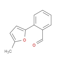 Aobchem&nbsp;2-(5-Methyl-2-furanyl)benzaldehyde | ≥95% | CAS 400746-82-9 | C12H10O2 | 500mg